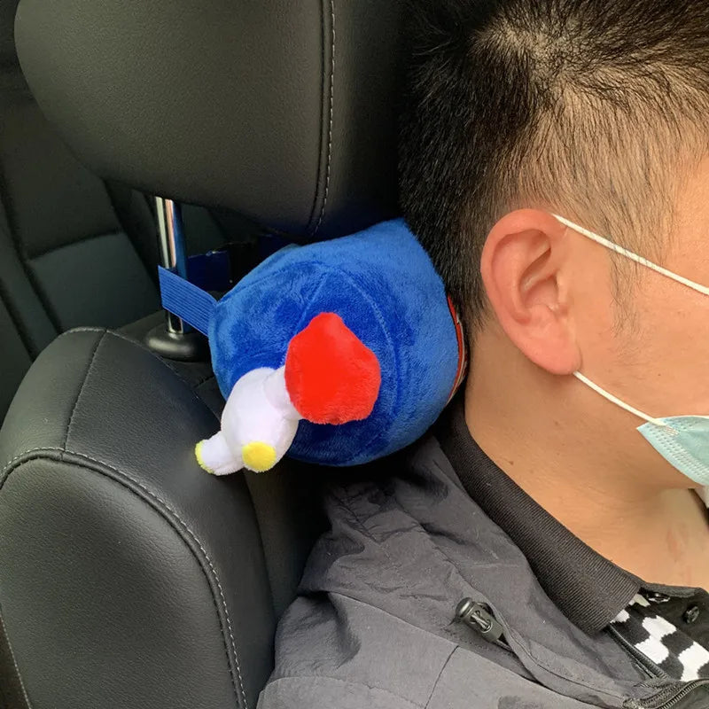 Nos boost car Plush Pillows