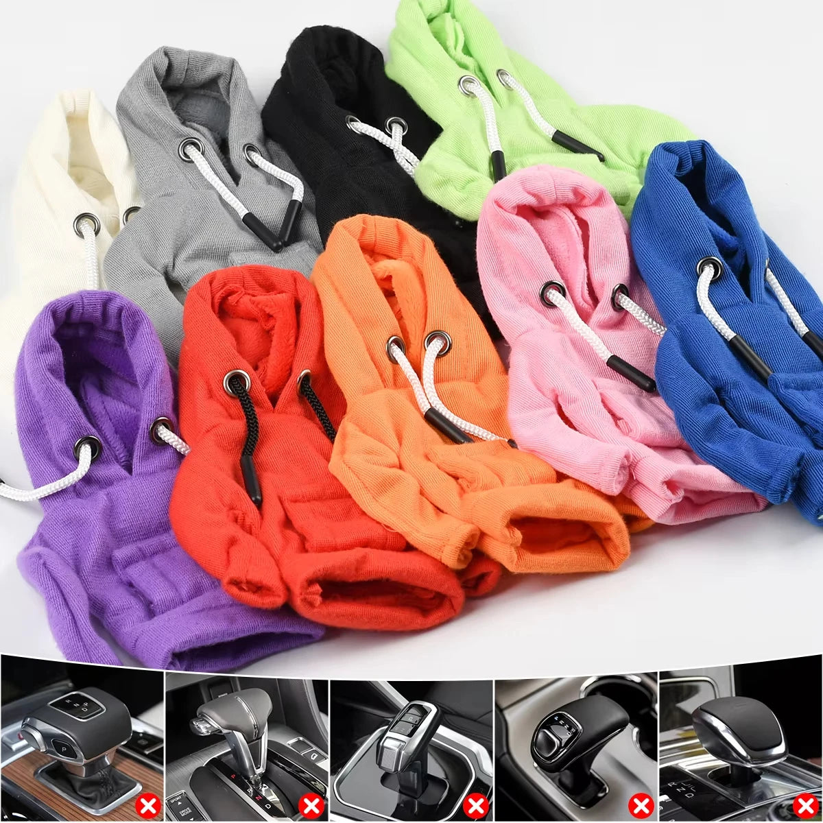 Mini Hoodie swag stick Shift Cover