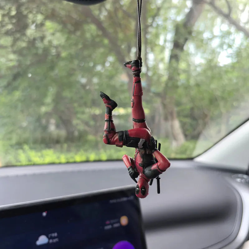 Deadpool Car Rearview Mirror Pendant