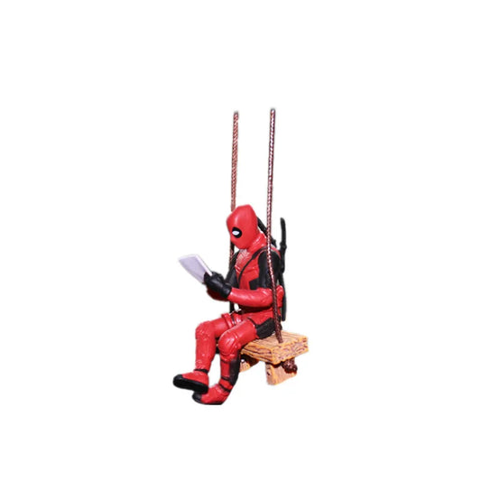 Deadpool Car Rearview Mirror Pendant